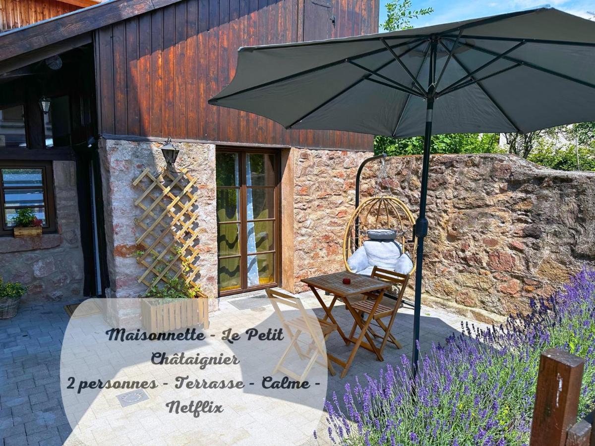 Le Petit Chataignier - Cozy Immo Châtenois Eksteriør bilde